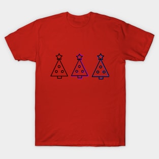 Christmas tree (RED) T-Shirt